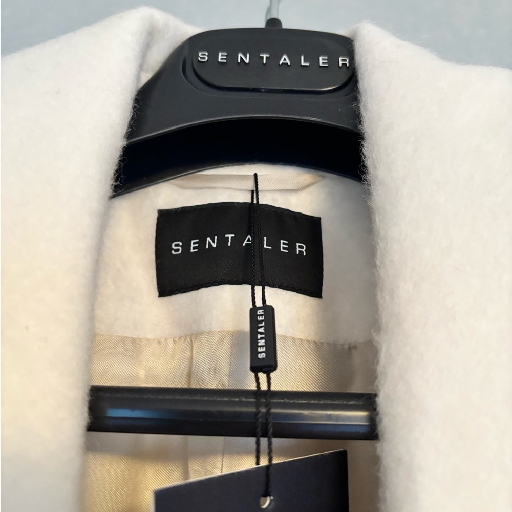 Sentaler Alpaca Coat (white/cream) - Picture 9 of 12